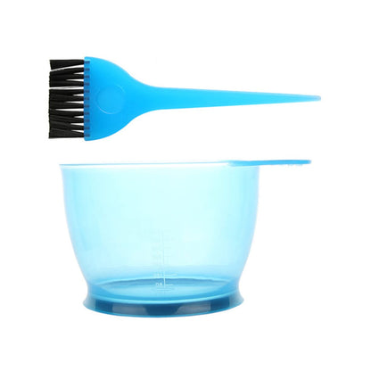 5Pcs Set Hair Dyeing Kits Hair Dye Kit Hair Coloring Tools Hair Coloring Kit Hair Dye Brush Hair Coloring Supplies Brush on Hair Color Kits Hair Coloring Home Hair Dye Tool Blue